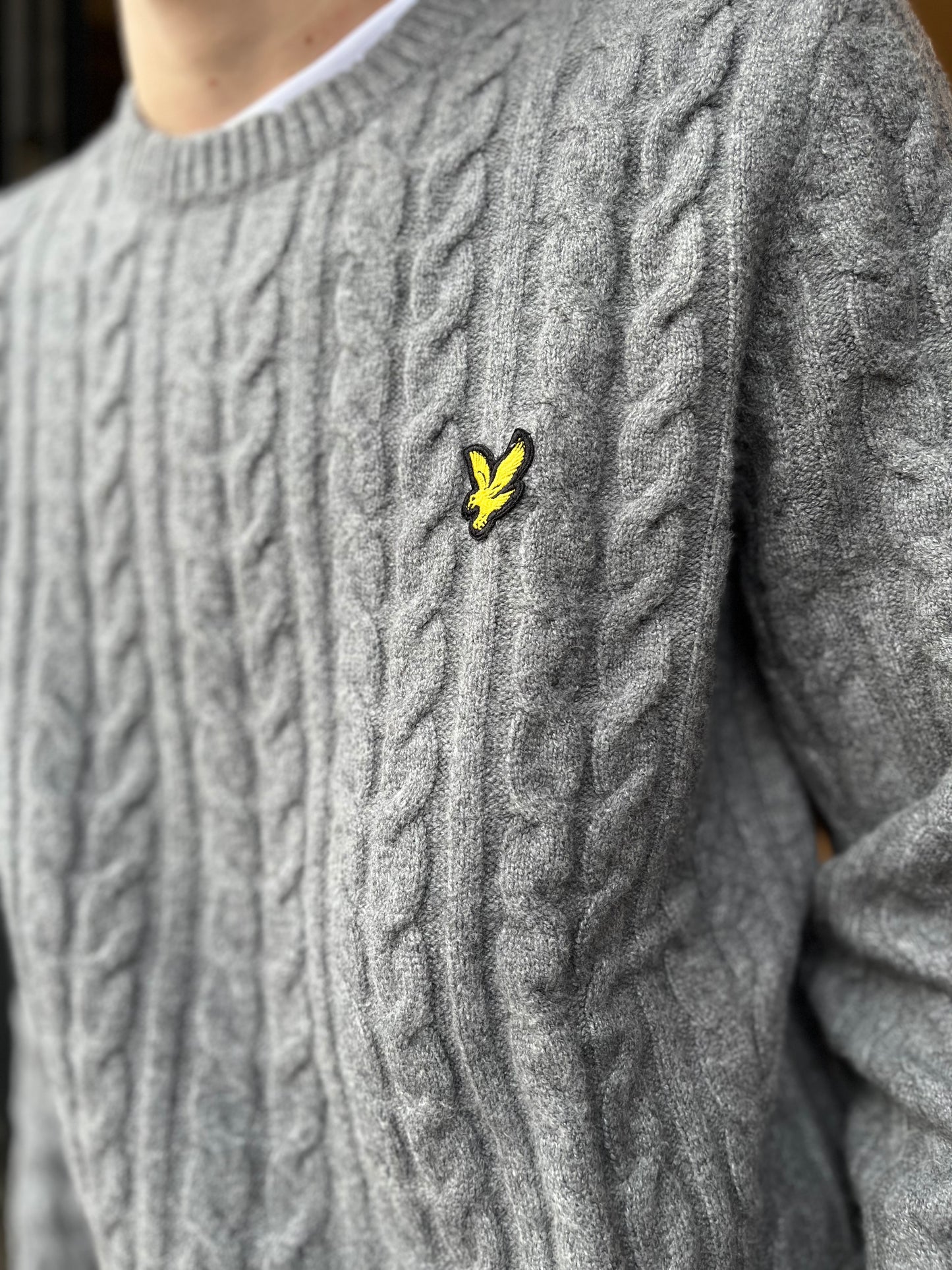 Cable Crew Neck Jumper