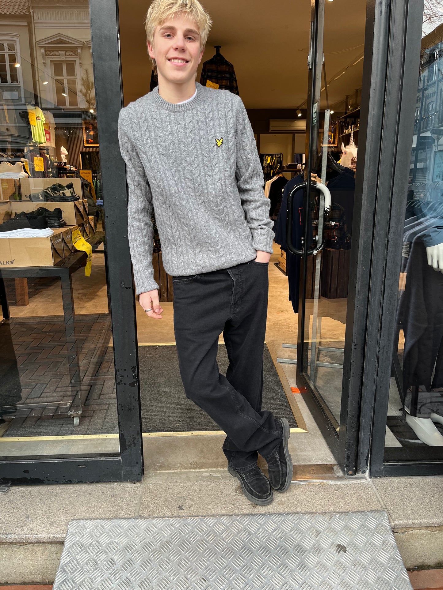 Cable Crew Neck Jumper