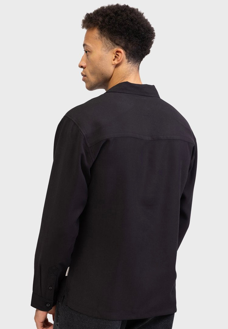 Lucas Shirt Boxy - Black