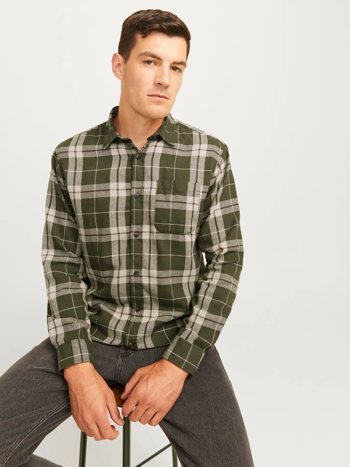 Twill skjorte - SKOVMANDS LOOK